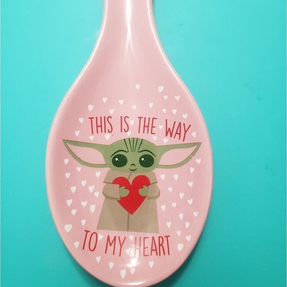 Lucasfilms Other - Baby Yoda "This Is The Way To My Heart" Spoon Rest